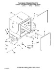 Diagram for 05 - Tub And Frame Parts