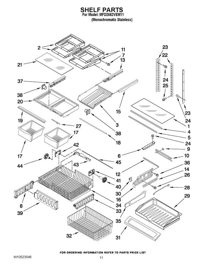 Diagram for MFD2562VEM11