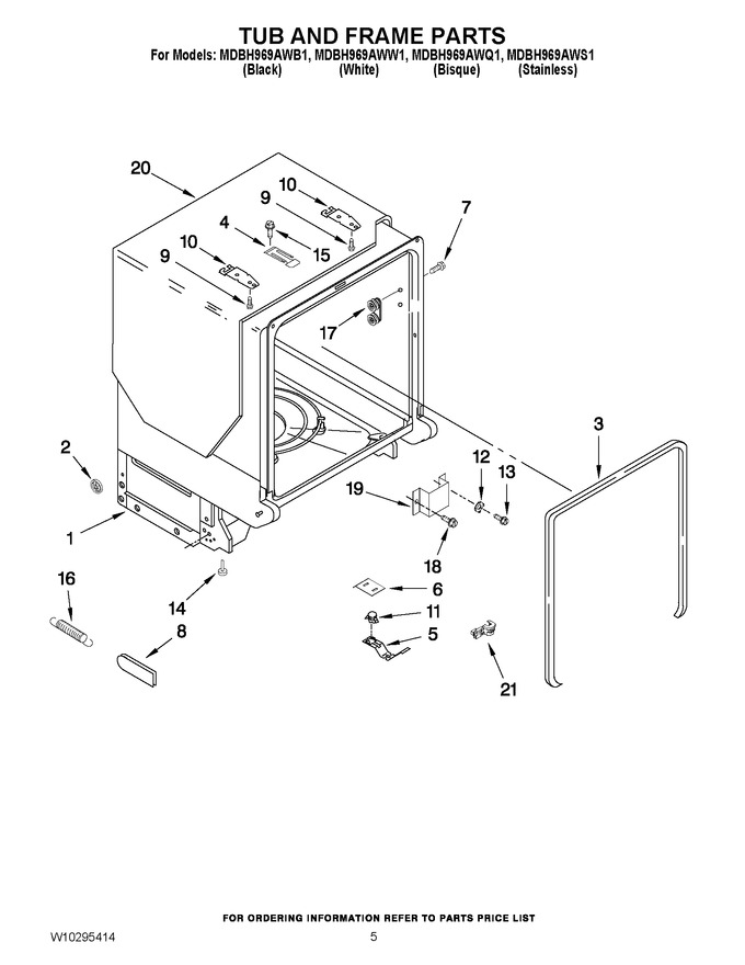 Diagram for MDBH969AWS1
