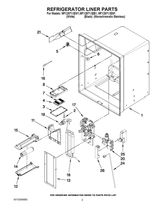 Diagram for MFX2571XEB1