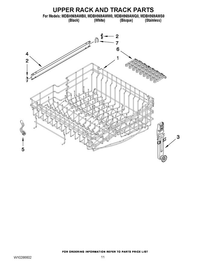 Diagram for MDBH969AWW0