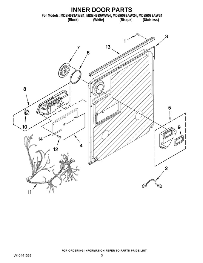 Diagram for MDBH969AWB4