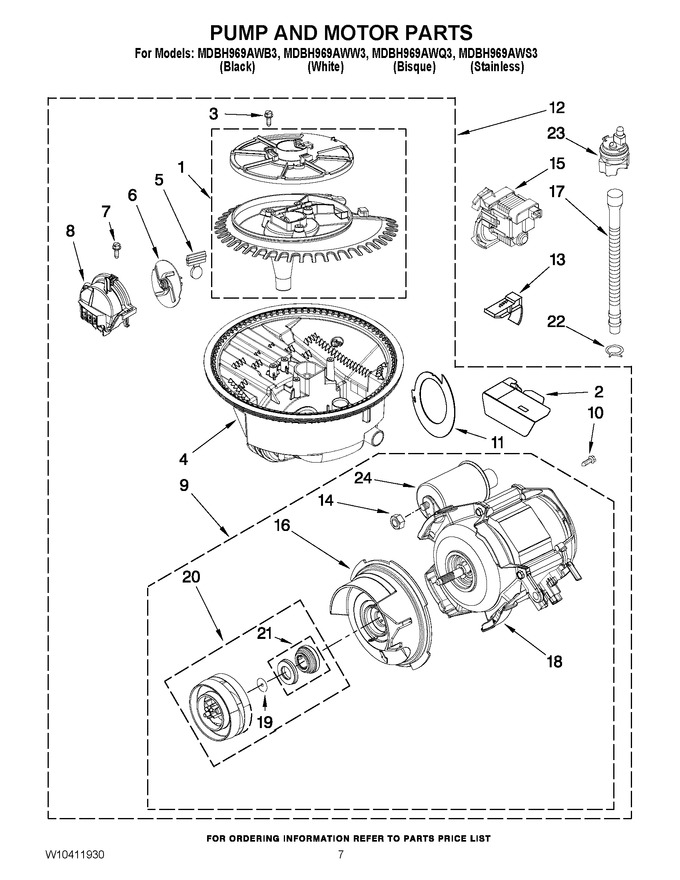 Diagram for MDBH969AWW3