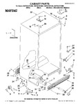 Diagram for 01 - Cabinet Parts
