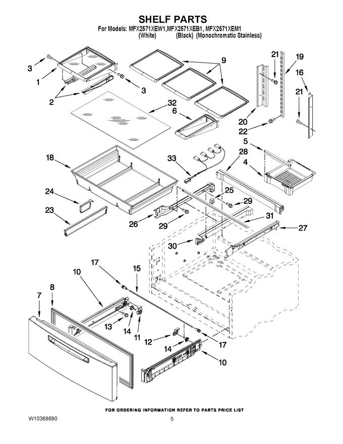 Diagram for MFX2571XEB1