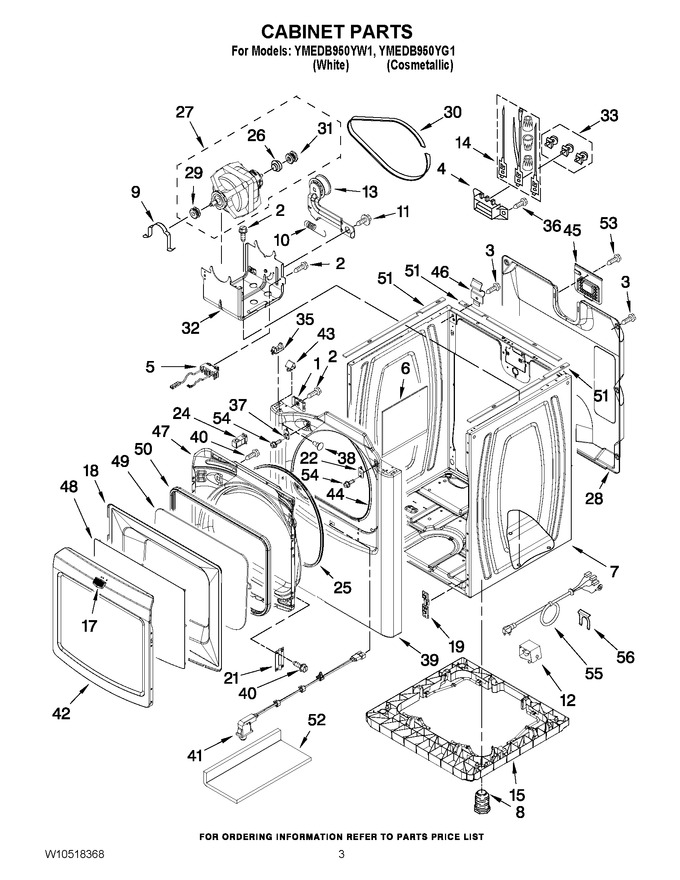 Diagram for YMEDB950YW1