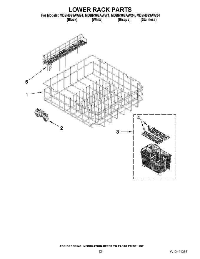 Diagram for MDBH969AWW4