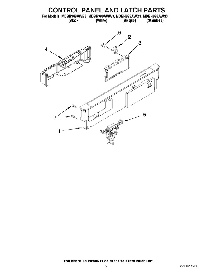 Diagram for MDBH969AWB3