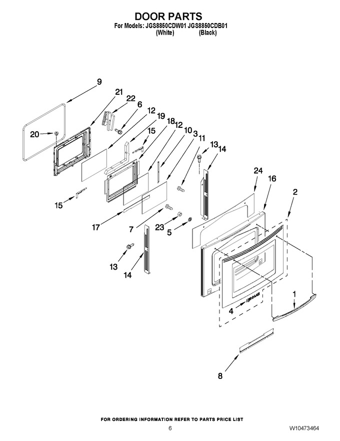 Diagram for JGS8850CDB01