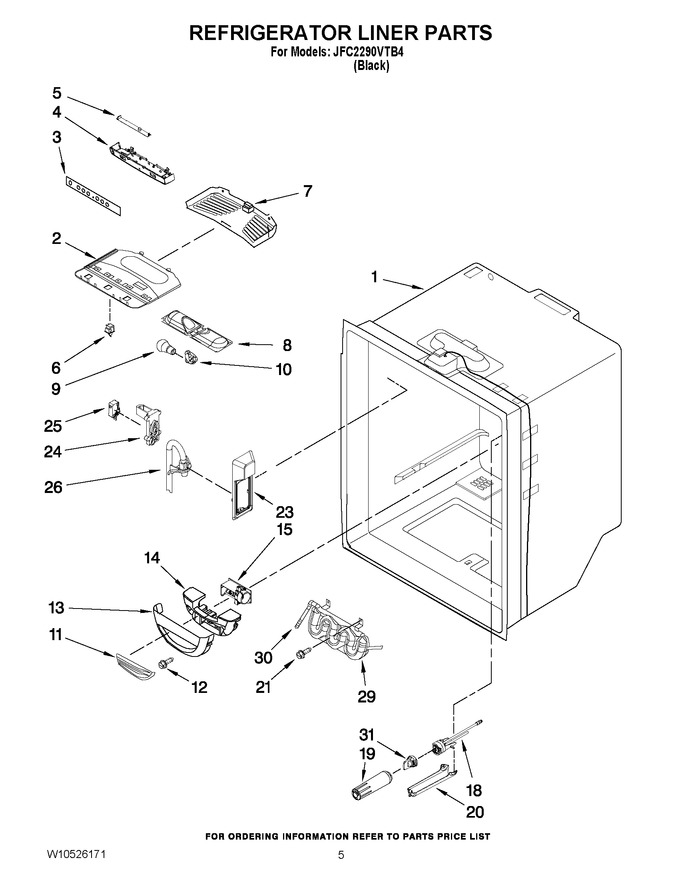 Diagram for JFC2290VTB4