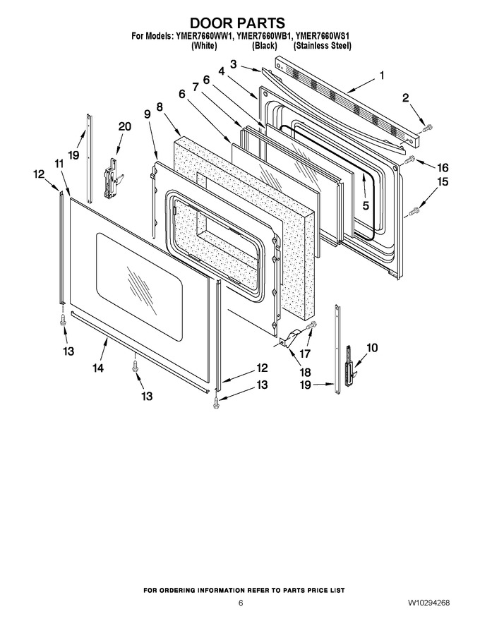 Diagram for YMER7660WW1