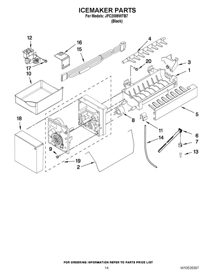 Diagram for JFC2089WTB7