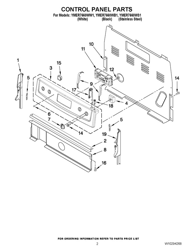 Diagram for YMER7660WW1