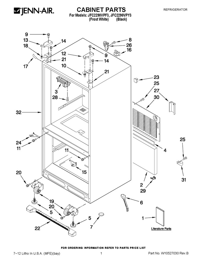 Diagram for JFC2290VPY3