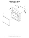 Diagram for 08 - Freezer Door Parts