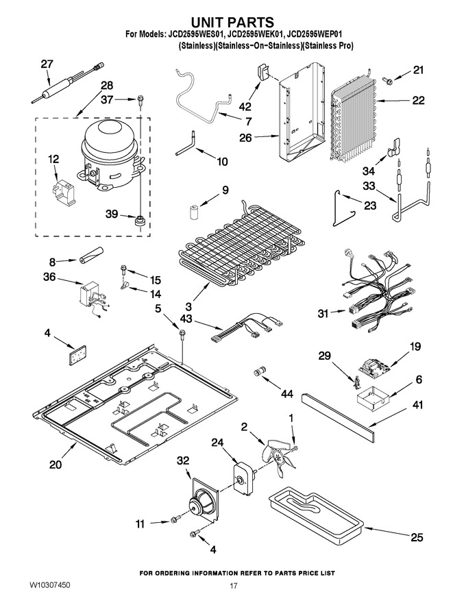 Diagram for JCD2595WEK01