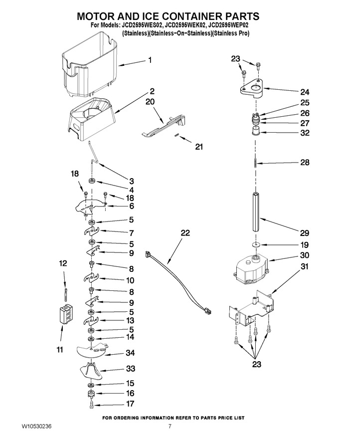 Diagram for JCD2595WEP02