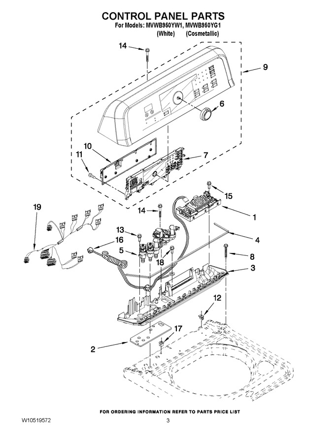 Diagram for MVWB950YG1
