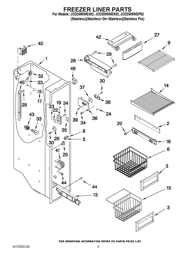 Diagram for JCD2595WES02