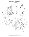 Diagram for 08 - Dispenser Front Parts