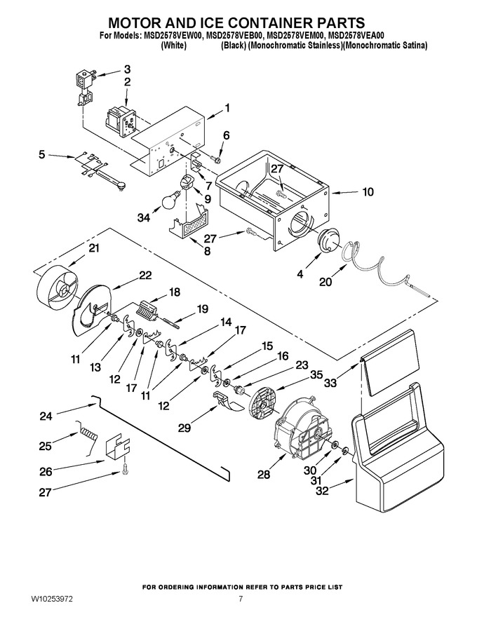 Diagram for MSD2578VEW00