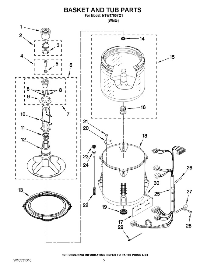 Diagram for NTW4700YQ1