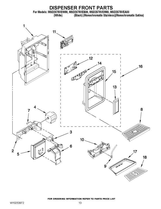 Diagram for MSD2578VEW00
