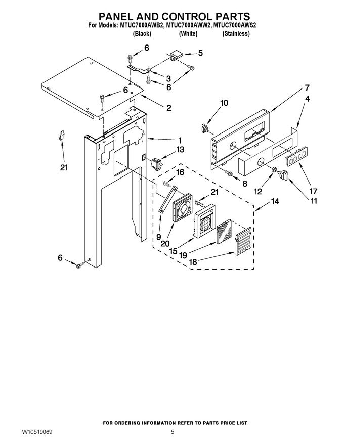 Diagram for MTUC7000AWS2