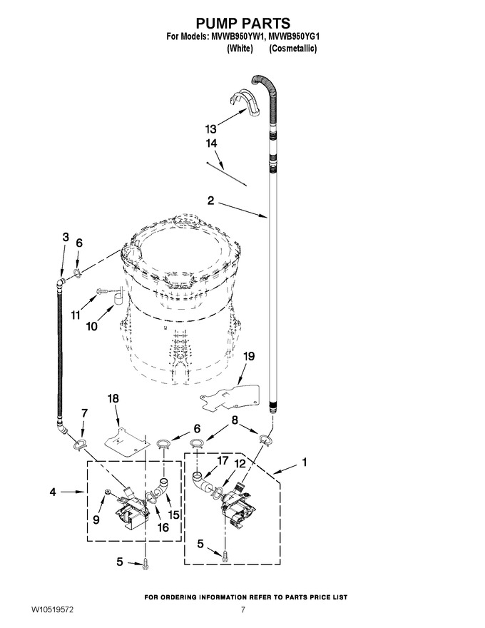 Diagram for MVWB950YG1