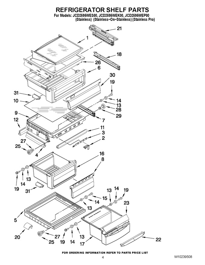 Diagram for JCD2595WEP00