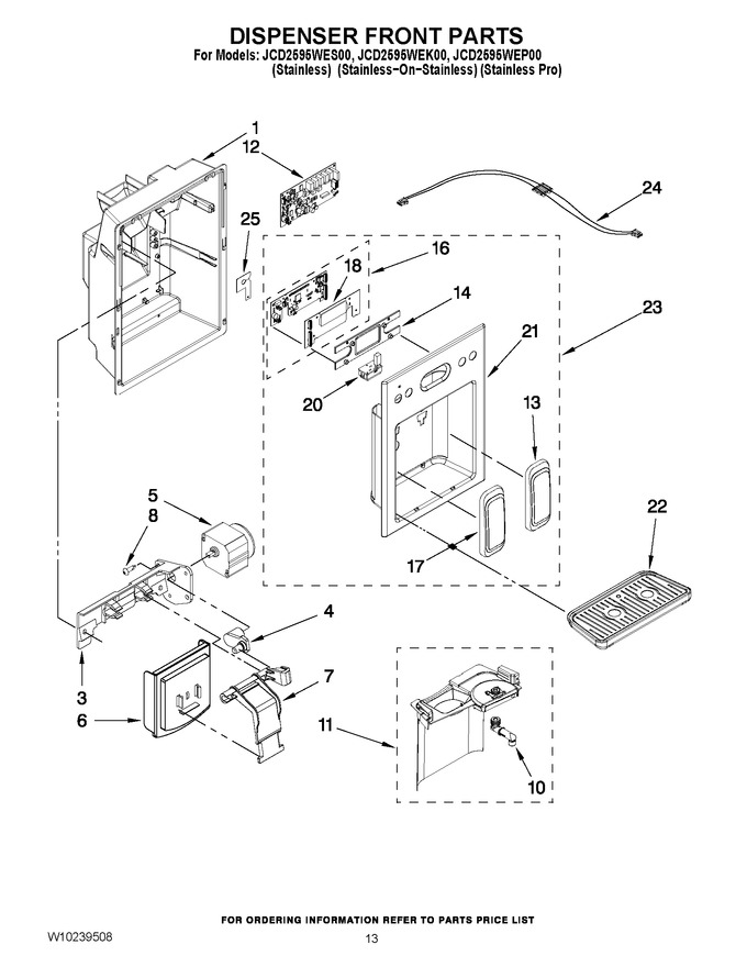 Diagram for JCD2595WES00
