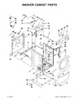 Diagram for 06 - Washer Cabinet Parts