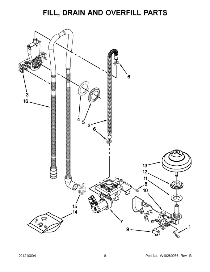 Diagram for JDB3650AWR0