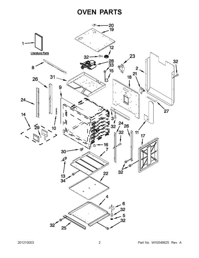 Diagram for JJW3430WB02