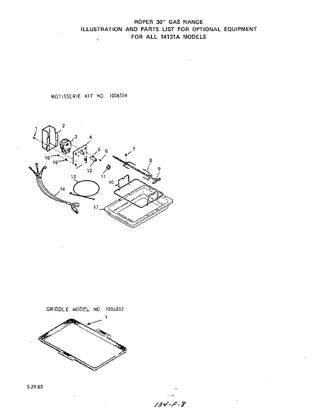 Diagram for 1413W1A