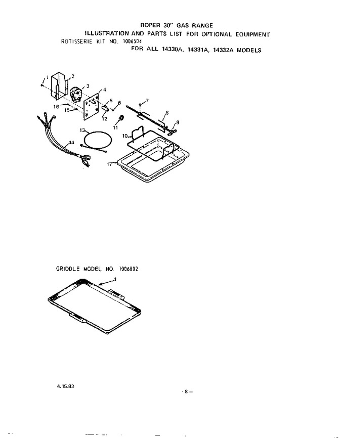 Diagram for 1433W2A