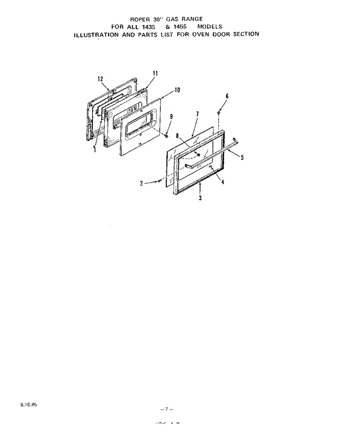 Diagram for 1455X0A
