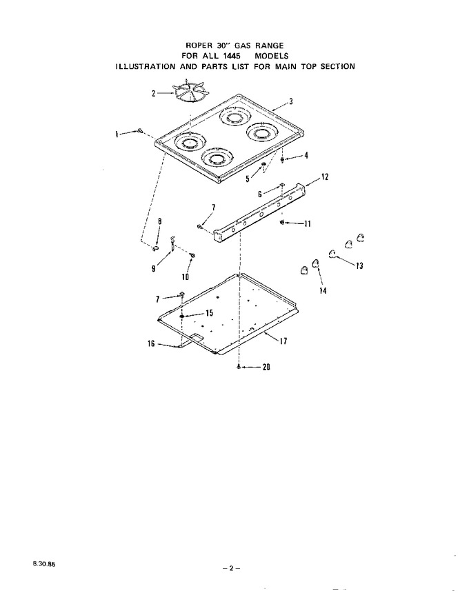 Diagram for 1445W1A