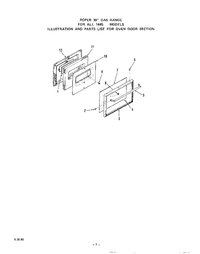 Diagram for 1445W1A