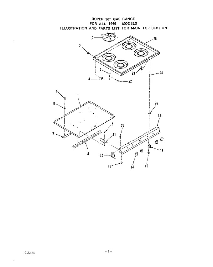 Diagram for 1446W1A