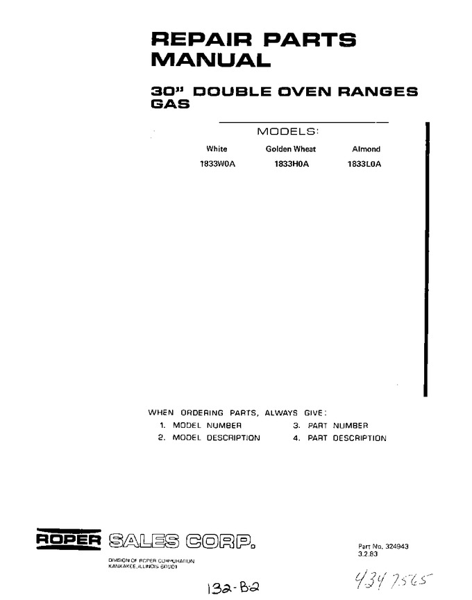 Diagram for 1833W0A
