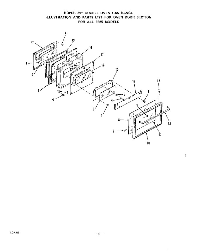 Diagram for 1885W1A