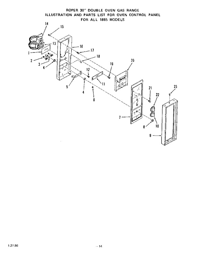 Diagram for 1885W1A