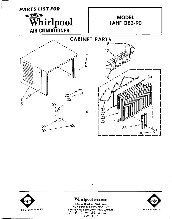 Diagram for 1AHF08390