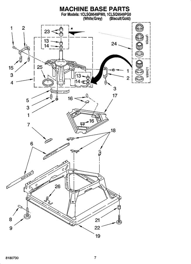 Diagram for 1CLSQ9549PW0