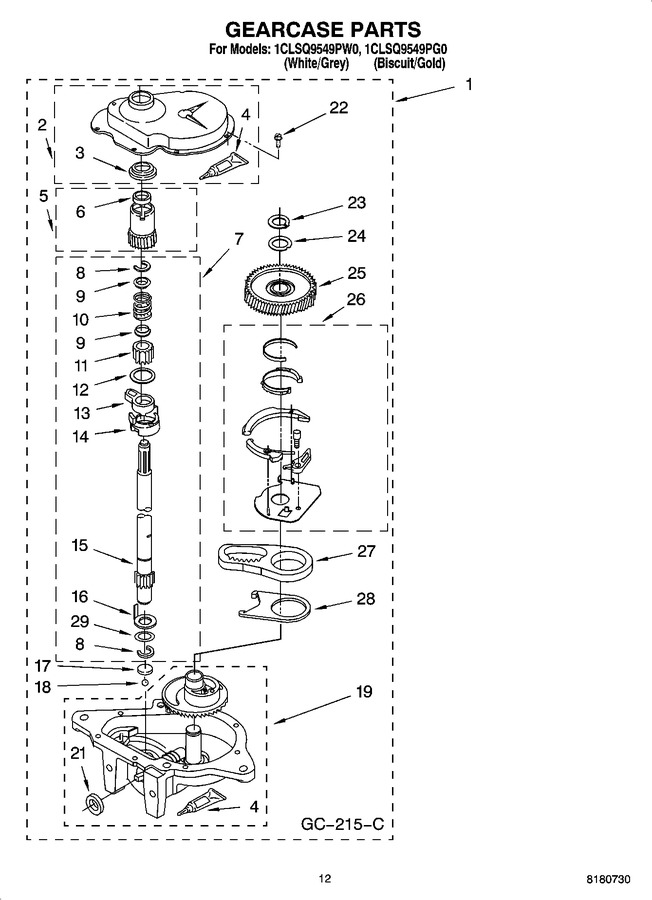 Diagram for 1CLSQ9549PW0