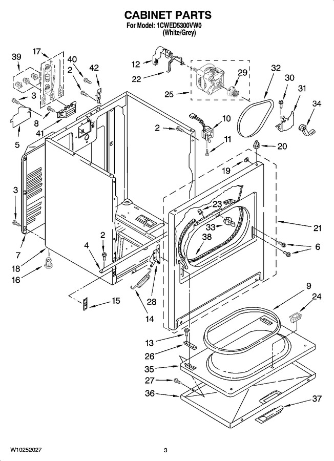 Diagram for 1CWED5300VW0