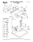 Diagram for 01 - Top And Console Parts