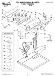 Diagram for 01 - Top And Console Parts