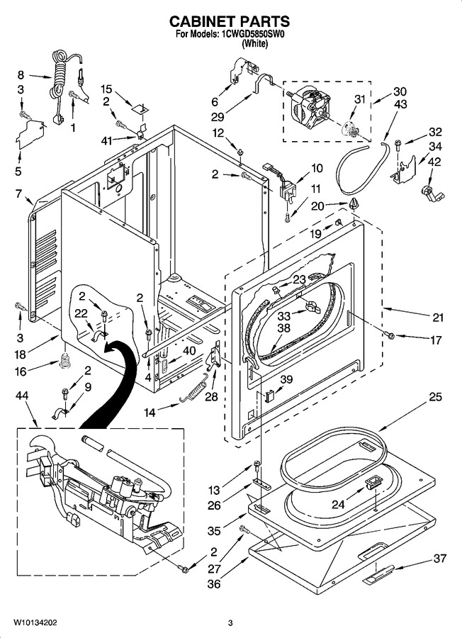 Diagram for 1CWGD5850SW0